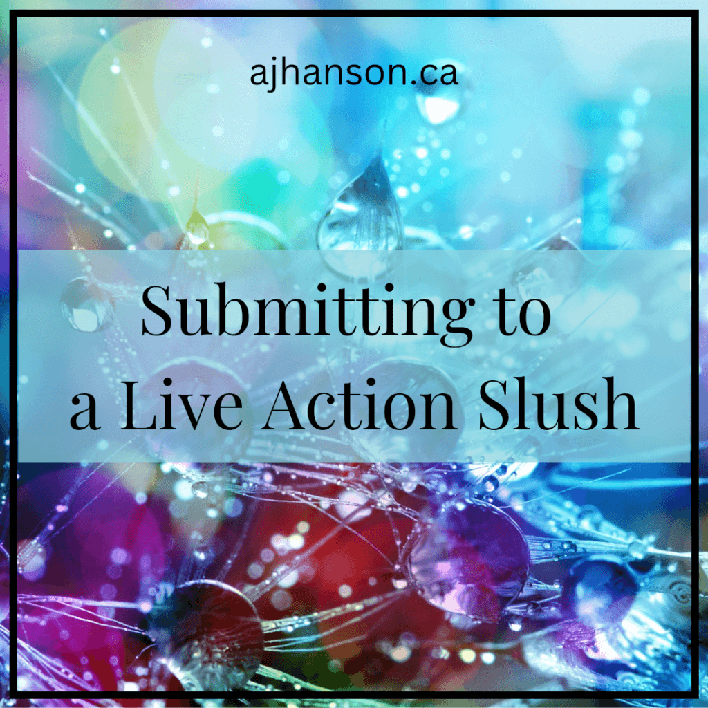 submitting to a live action slush